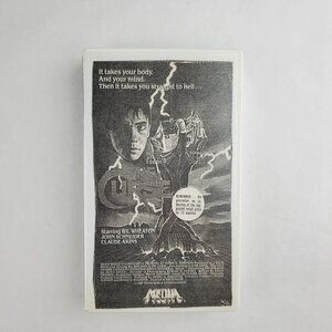 The Curse VHS Tape 1987 - Horror Sci-Fi Movies RARE Vintage